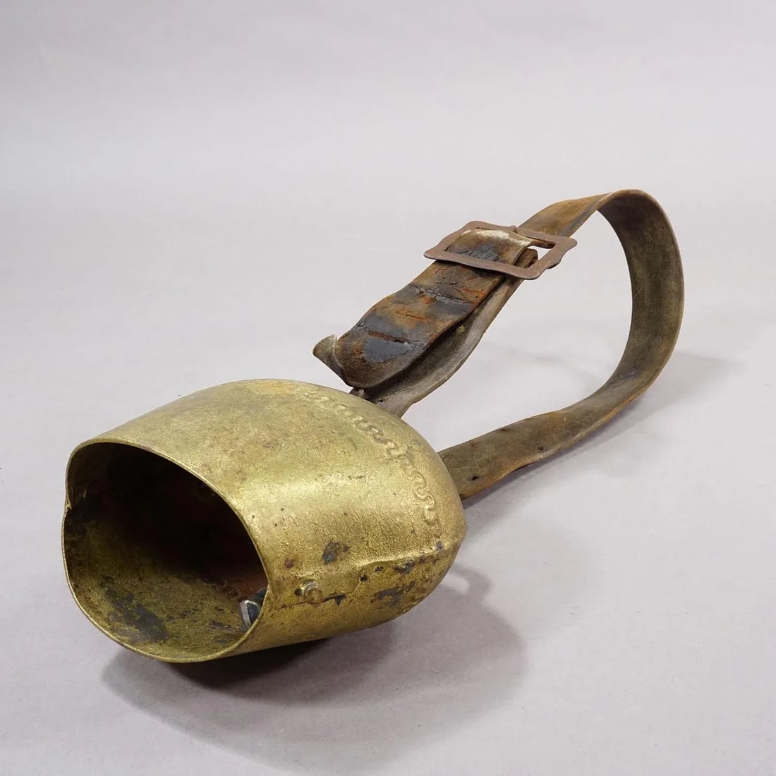 Antique Handforged Cattle Bell Made in Switzerland Ca. 1900s - 2