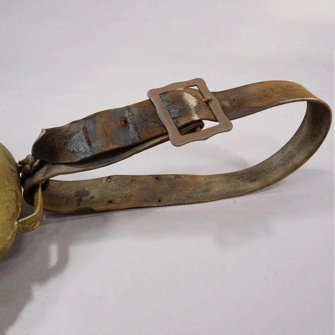 Antique Handforged Cattle Bell Made in Switzerland Ca. 1900s - 3