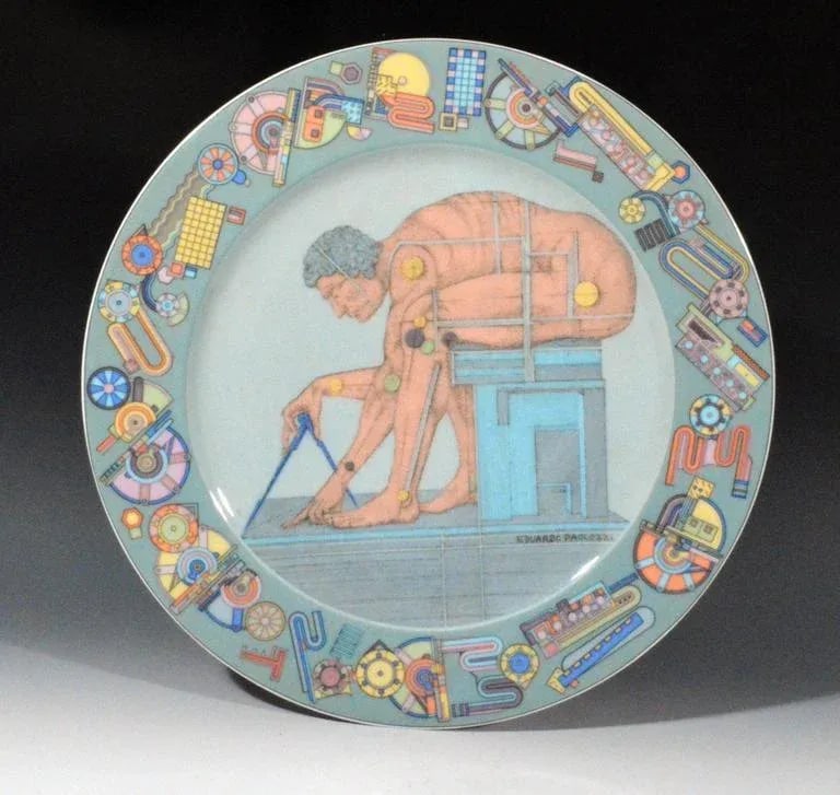 Eduardo Paolozzi's "After Newton" Rosenthal Porcelain Dish - 2