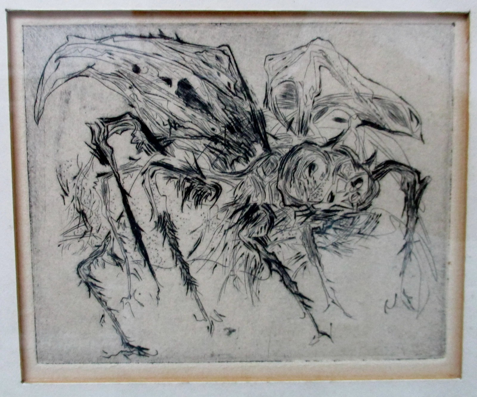 1965 "A Page From Katya's 200" Eight Artist's Proof Etchings by Adrienne Cullom, Framed - 7