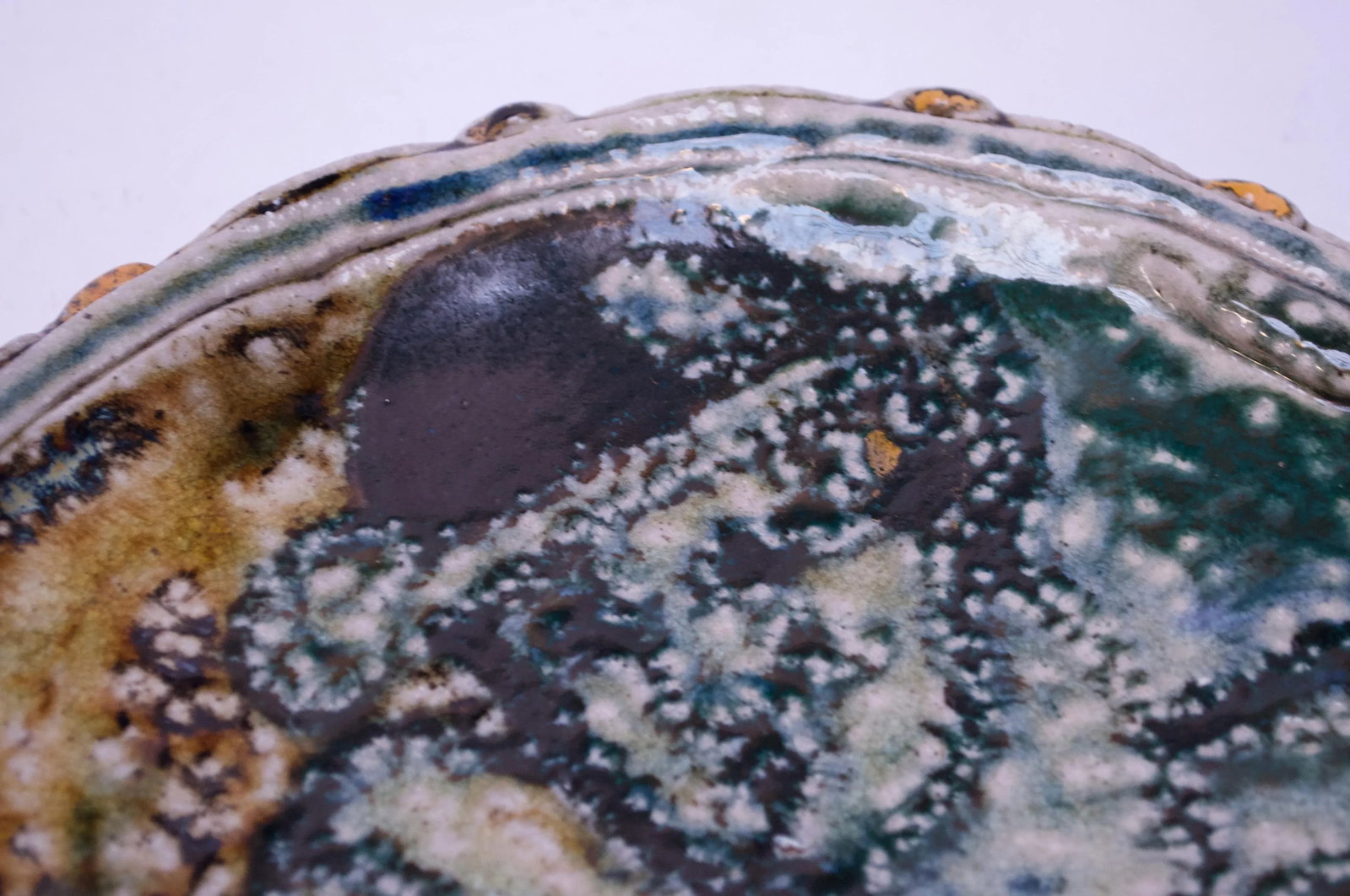 Studio Stoneware Slab Signed Pollack 1973 - 7