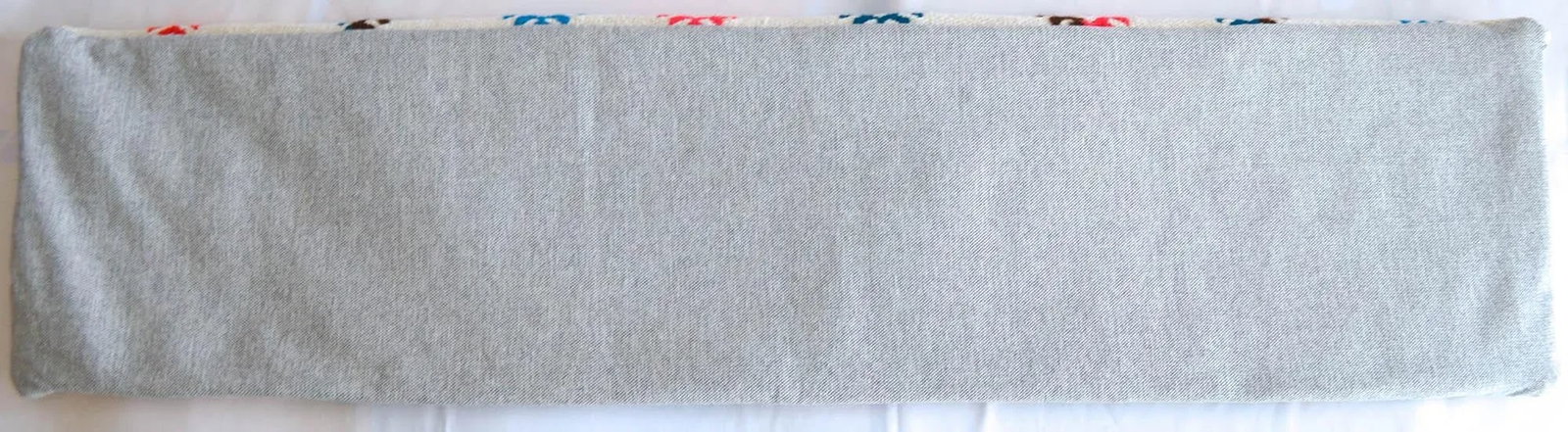 1970s Turkish Kilim Lumbar Pillow Cover Handmade Wedding Pillow 12" X 46" - 7