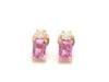 1.16 cts Natural pink sapphire & 0.21 cts diamond gold in 14k gold - 6