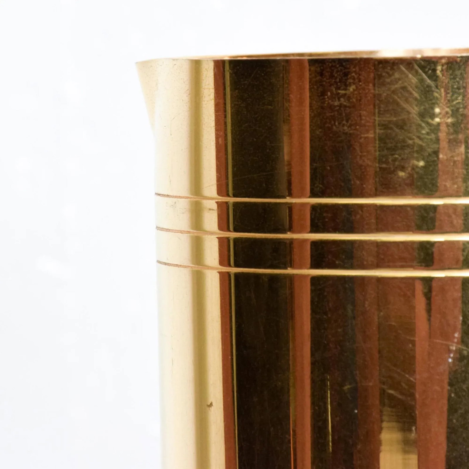 1960s Tommi Parzinger Pitcher 24k Gold Dorlyn Silversmiths - 7