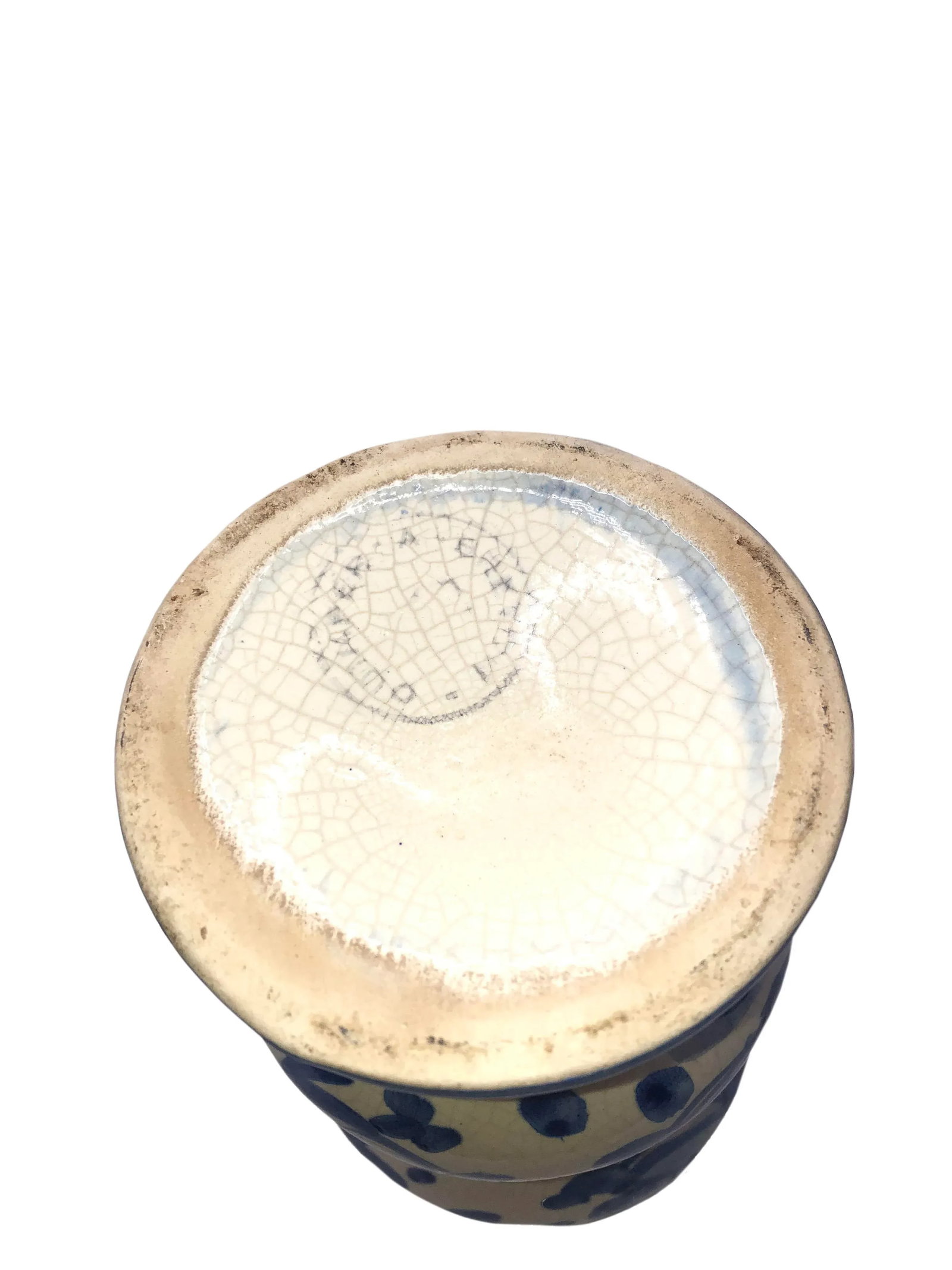 Vintage French Quimper Apothecary Jar - 6