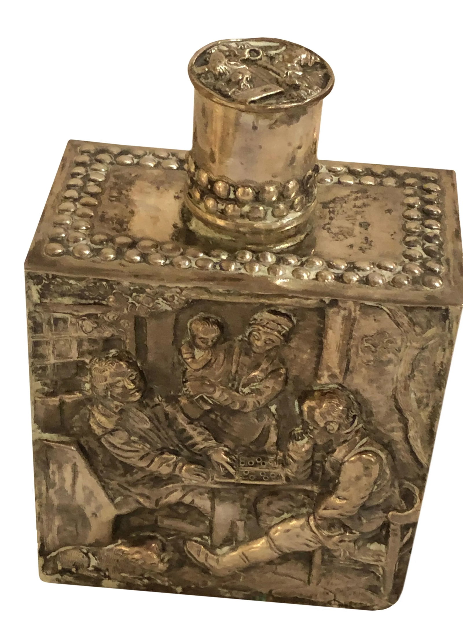 Antique Dutch Tea Caddy - 3