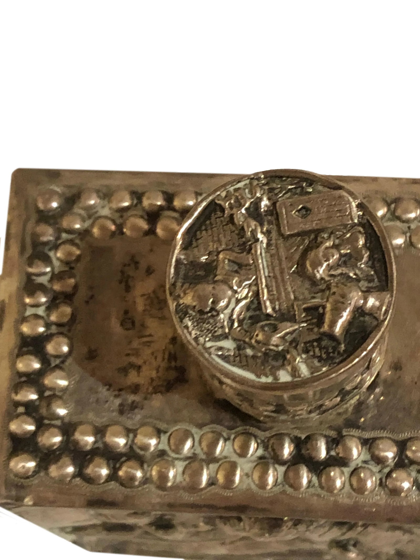 Antique Dutch Tea Caddy - 5