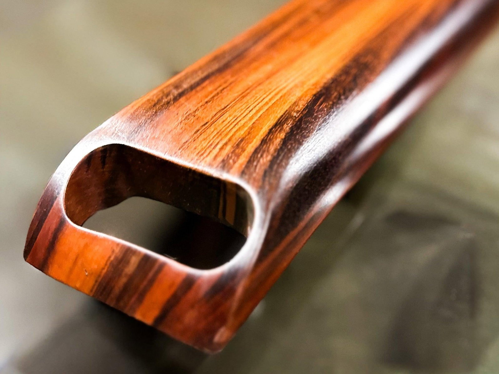 Sculptural Brazilian Rosewood Decorative Tray by Tropic Art, 1960s - 7