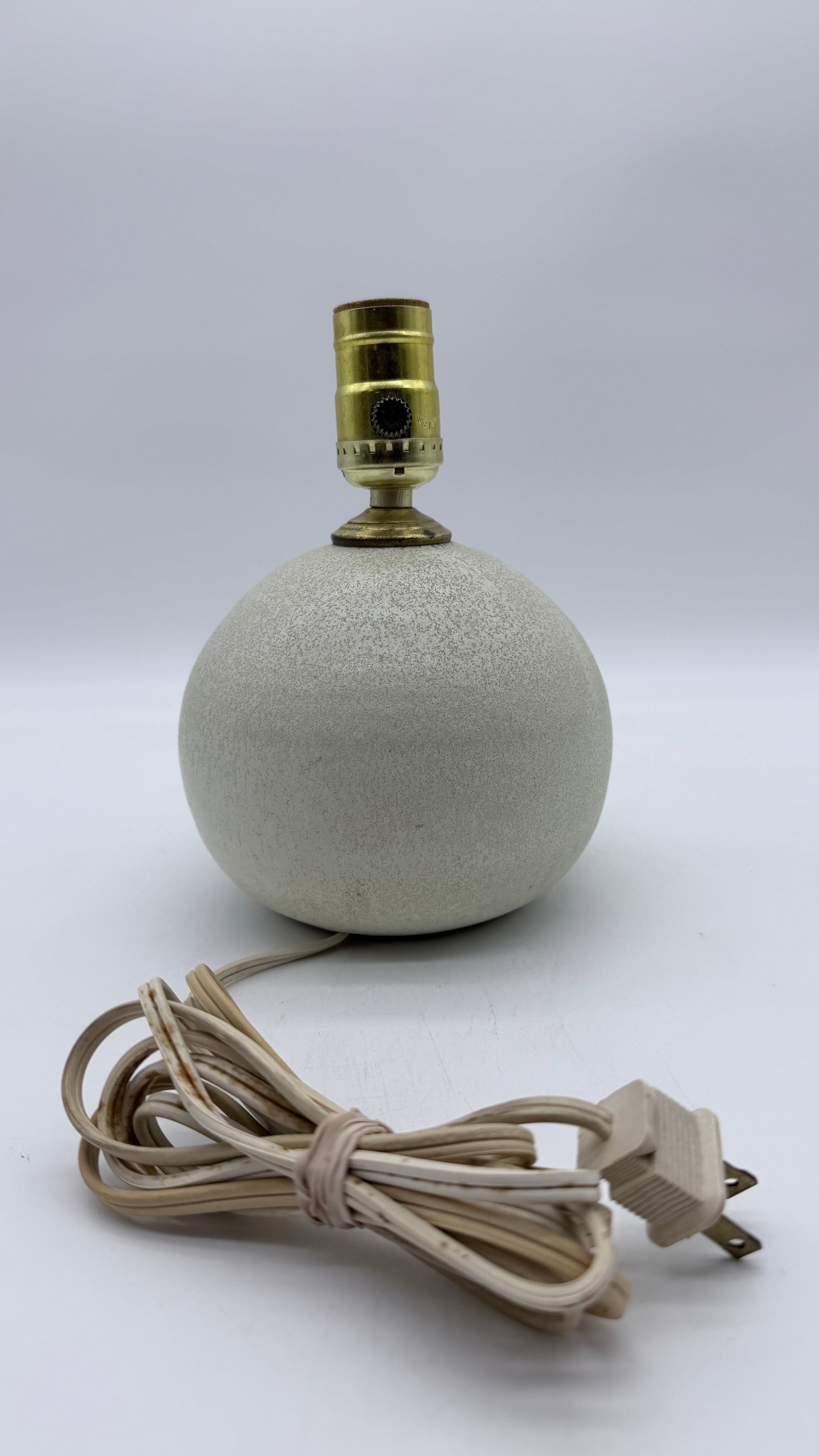 Vintage Steve & Miky Cunningham Studio Pottery Sphere Ball Lamp, Iowa, Circa 1980s–1990s - 6