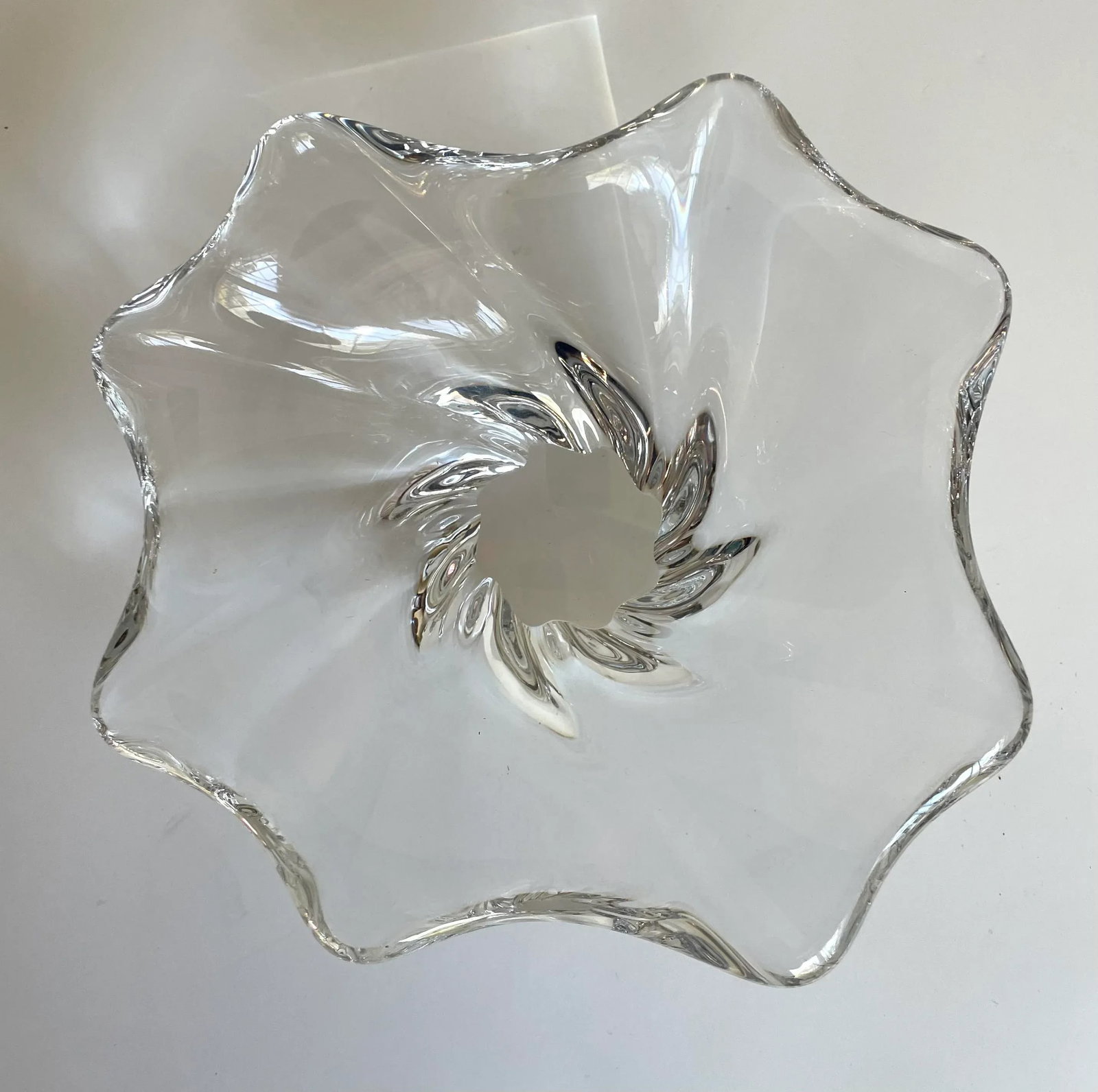 1970's Baccarat Crystal Candy Dish Bowl - 7