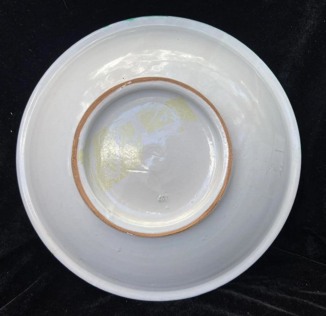 Vintage Italian Montelupo Maiolica Pottery Charger - 5