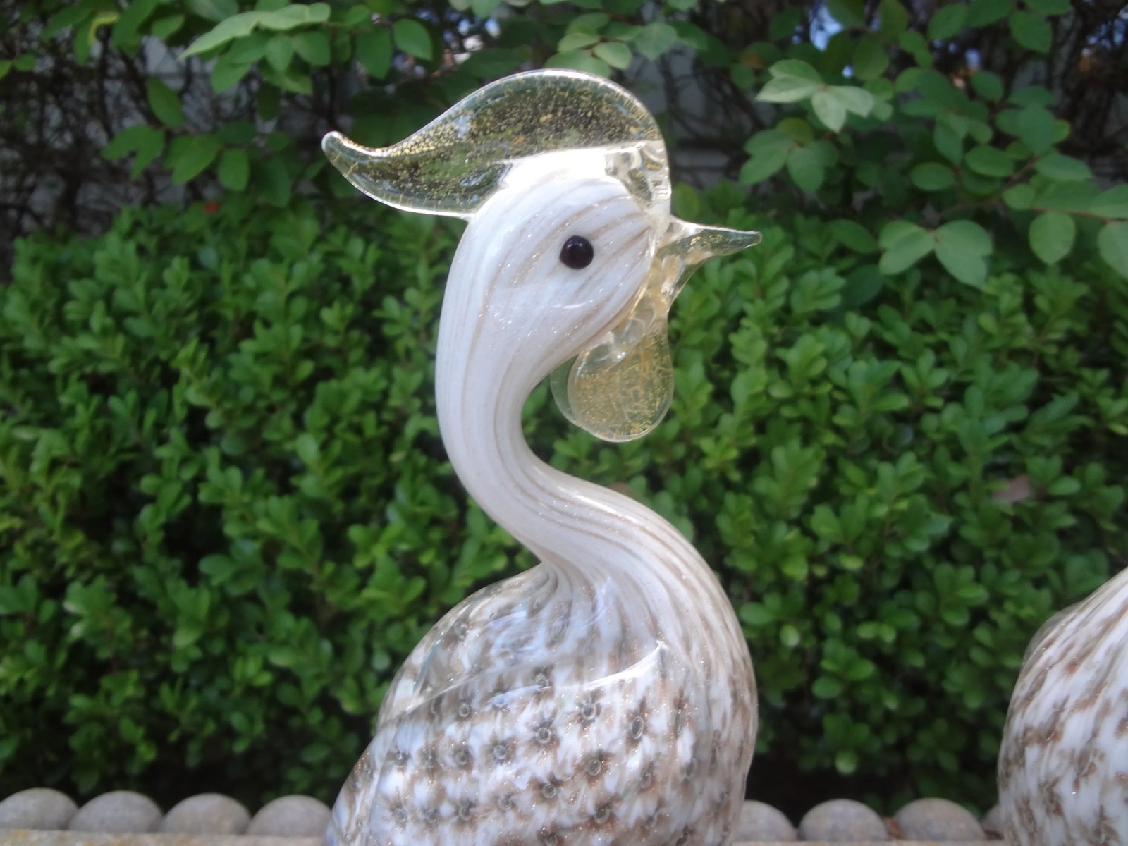 Pair of Murano Glass Birds Attributed to Archimede Seguso - 4