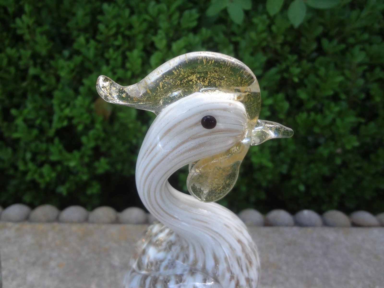 Pair of Murano Glass Birds Attributed to Archimede Seguso - 5