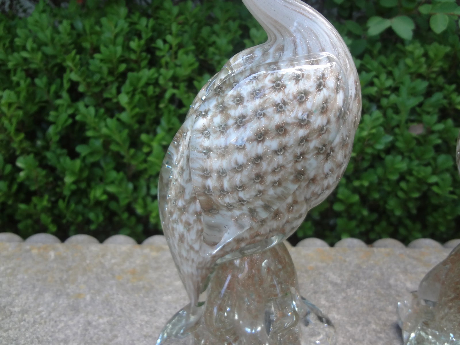 Pair of Murano Glass Birds Attributed to Archimede Seguso - 6