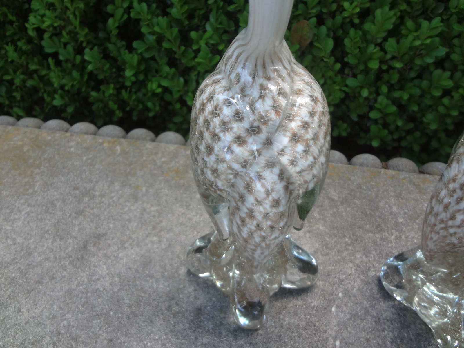 Pair of Murano Glass Birds Attributed to Archimede Seguso - 8