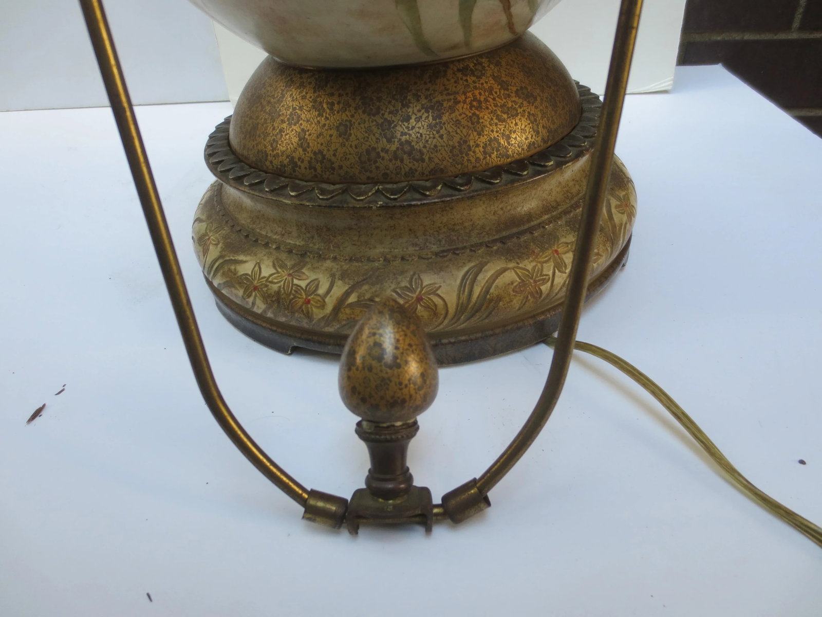 Antique Royal Doulton Burslem Ginger Jar as Lamp - 3