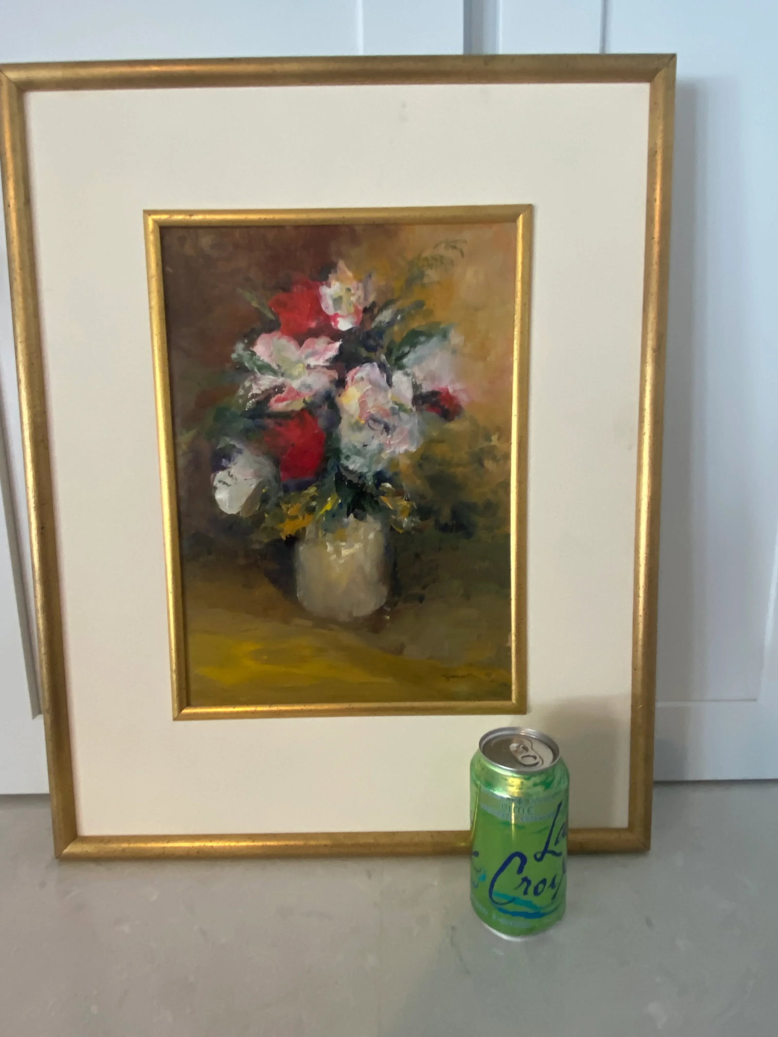 1980s H. Guerrant Impressionist Style Still Life Oil Painting, Framed - 3