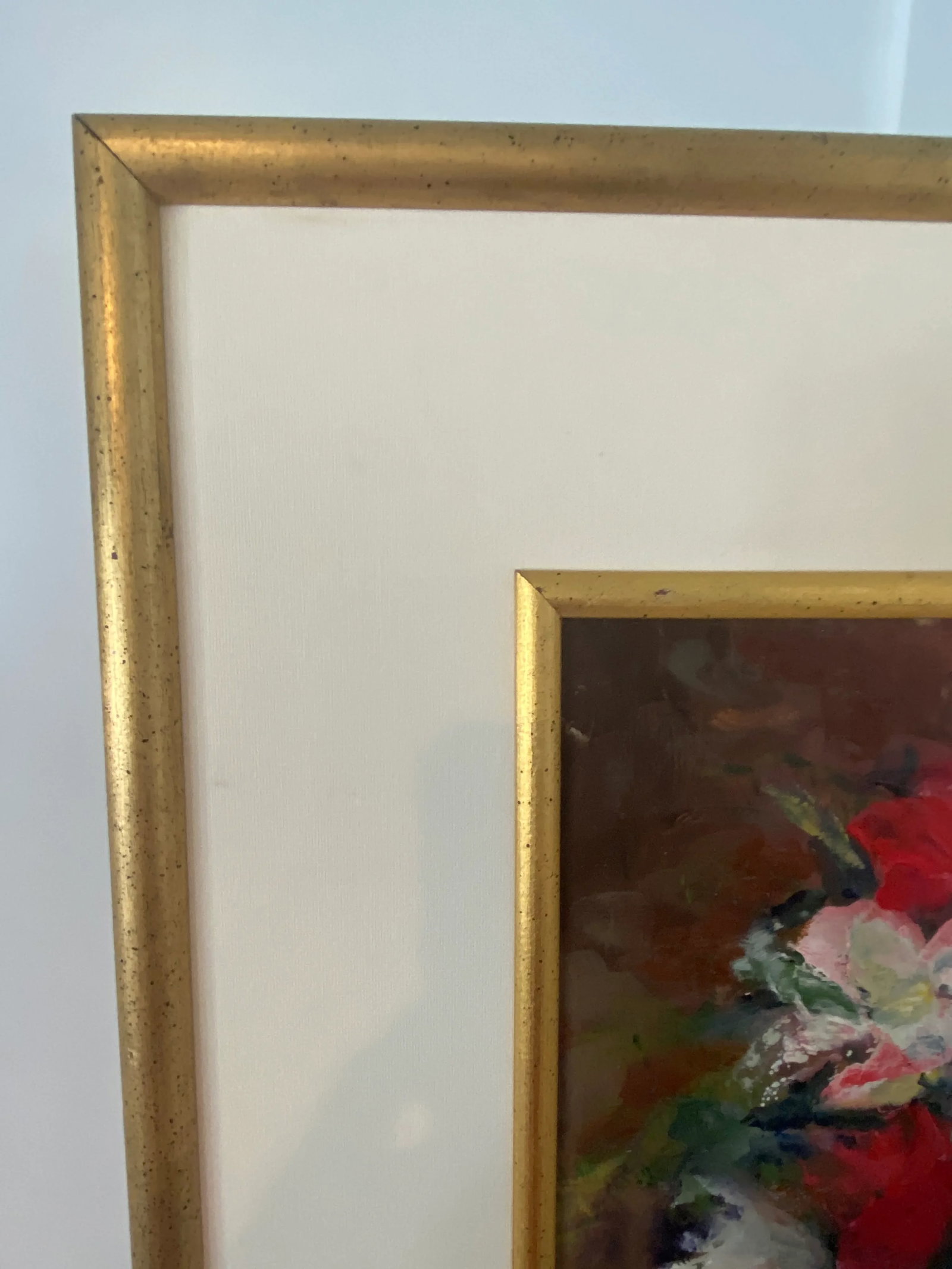 1980s H. Guerrant Impressionist Style Still Life Oil Painting, Framed - 4