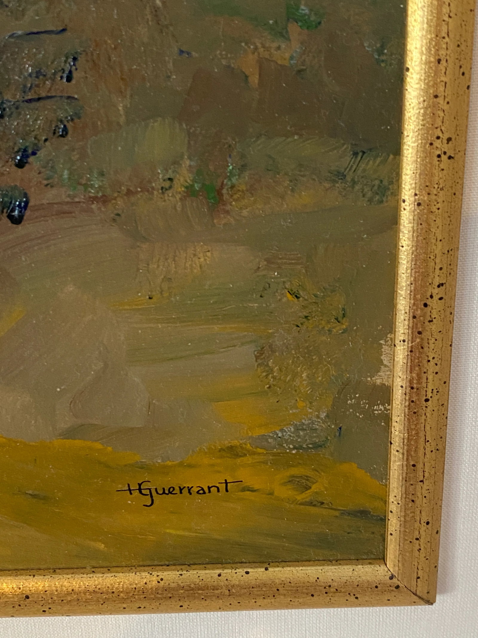 1980s H. Guerrant Impressionist Style Still Life Oil Painting, Framed - 5