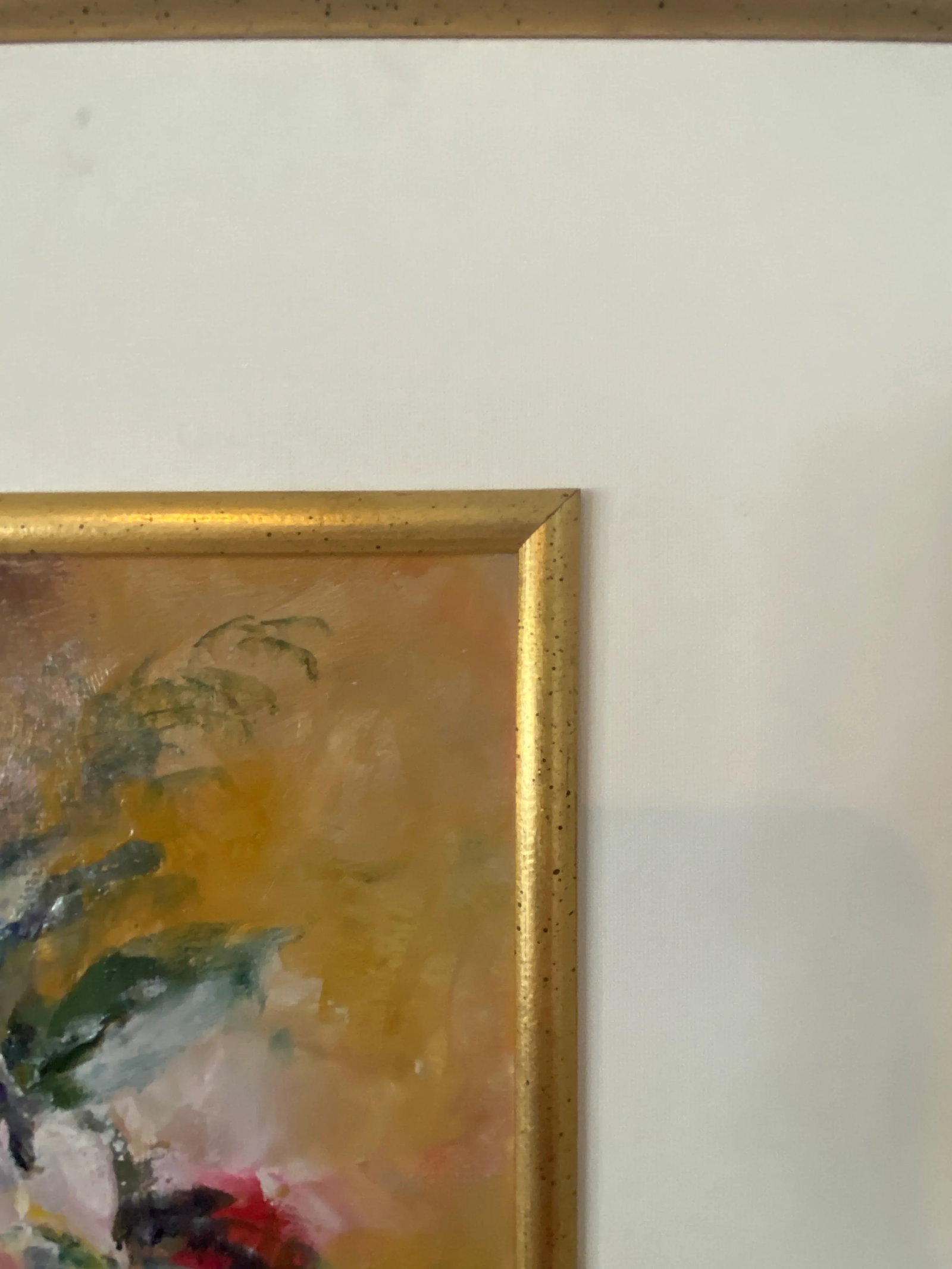 1980s H. Guerrant Impressionist Style Still Life Oil Painting, Framed - 9