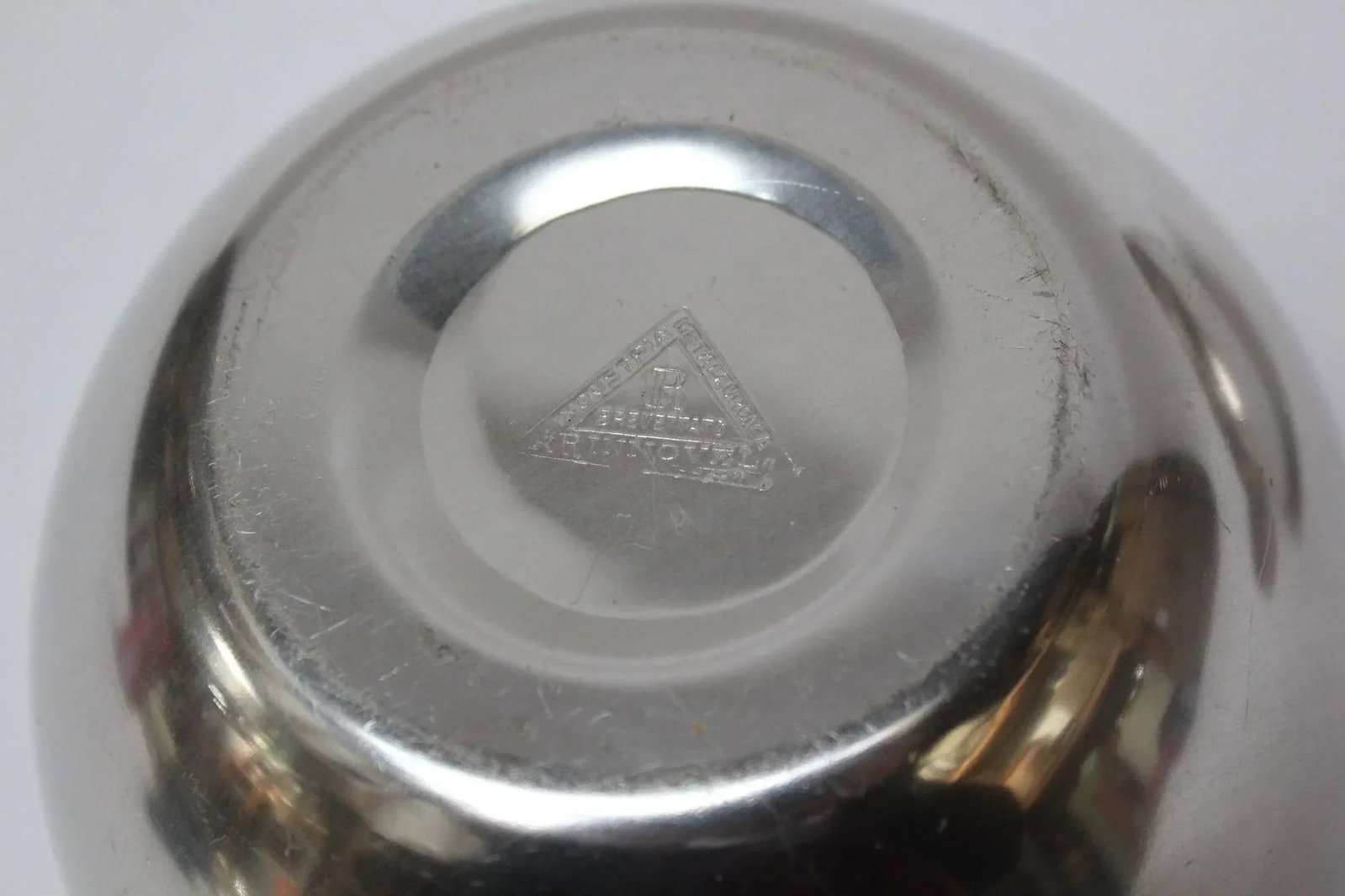 Mid-Century Italian Aluminum "Mela" Ice Bucket by Ettore Sottsass for Rinnovel - 12