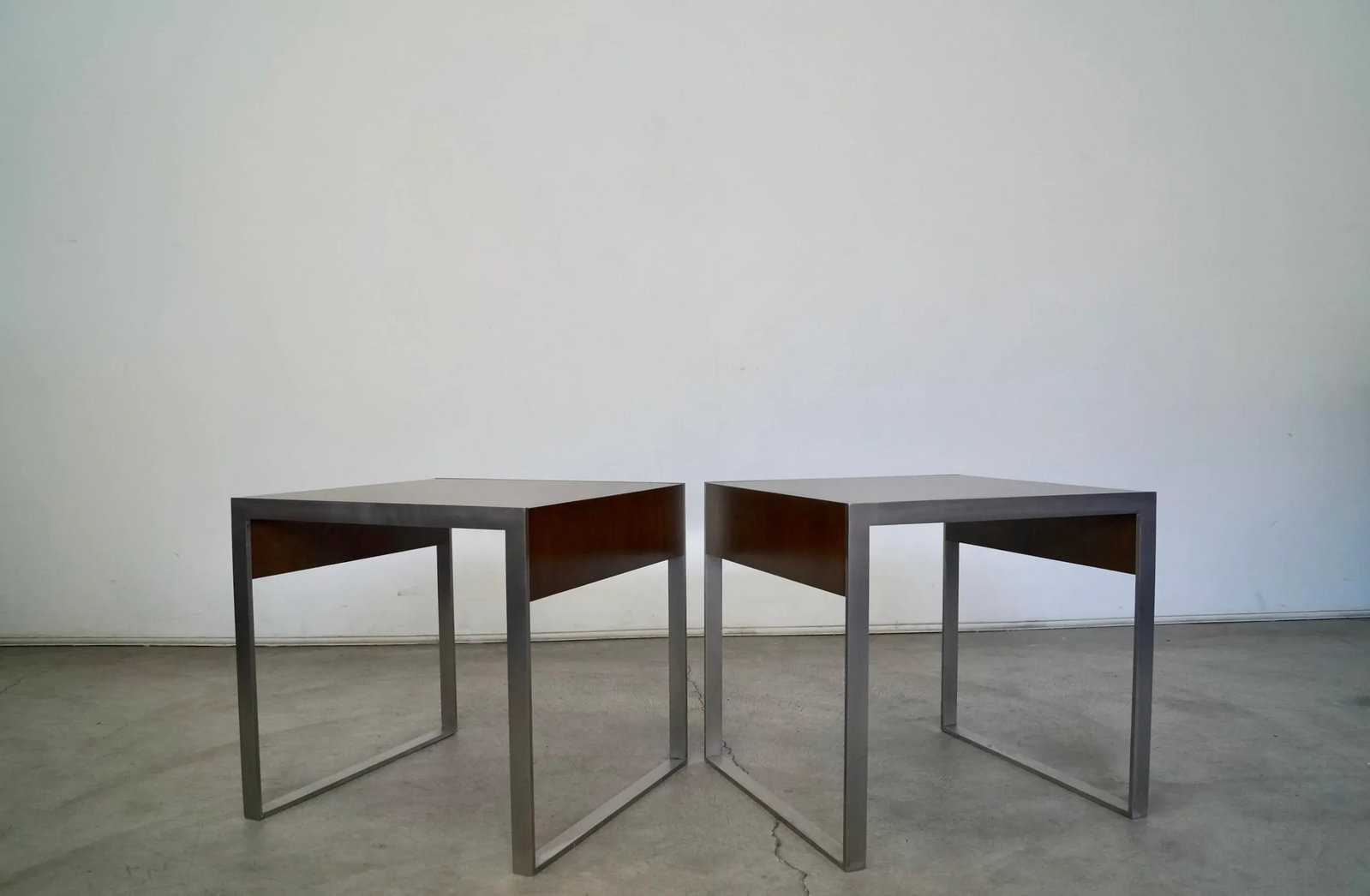 Early 2000's Bernhardt Side Tables - a Pair - 3
