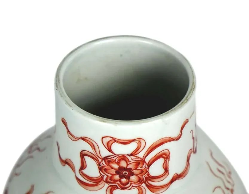 Antique Century Chinese Porcelain Jar With Lid - 3