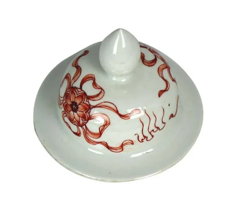 Antique Century Chinese Porcelain Jar With Lid - 4