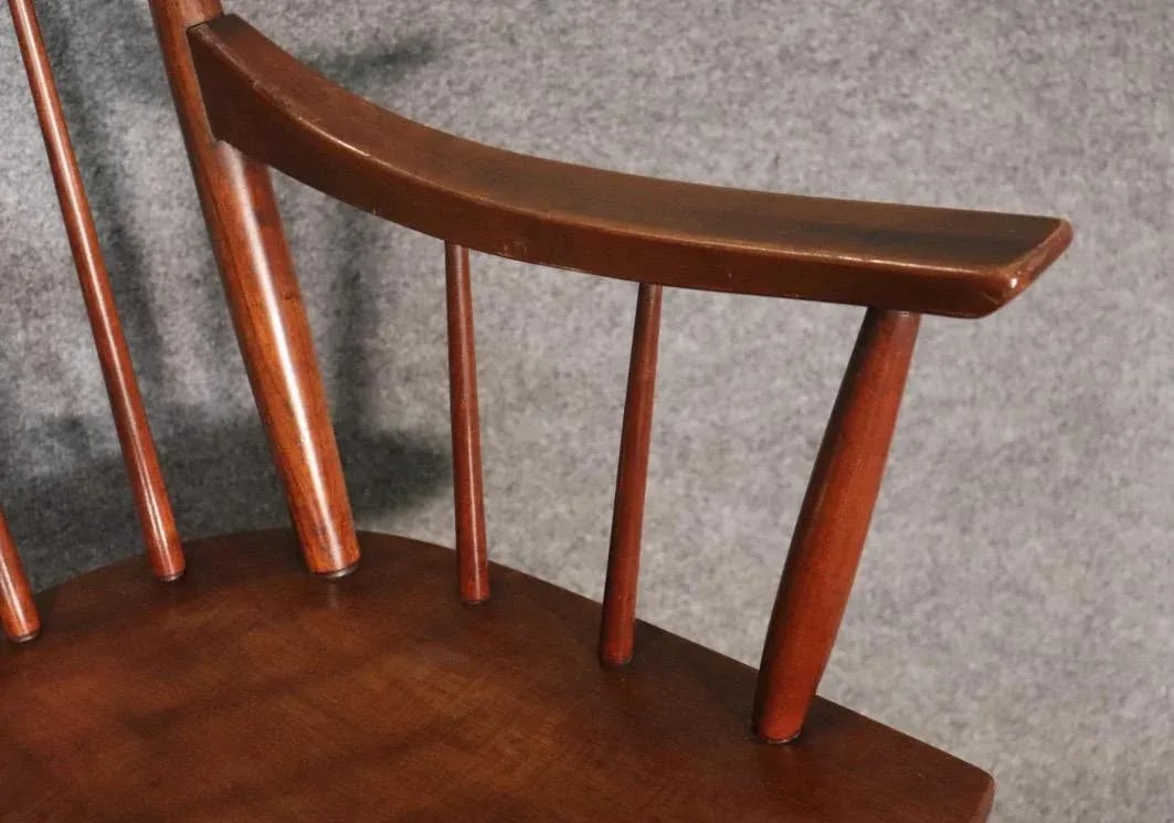 Mid 20th Century Paul McCobb Style Spindle Chairs- Set of 6 - 7