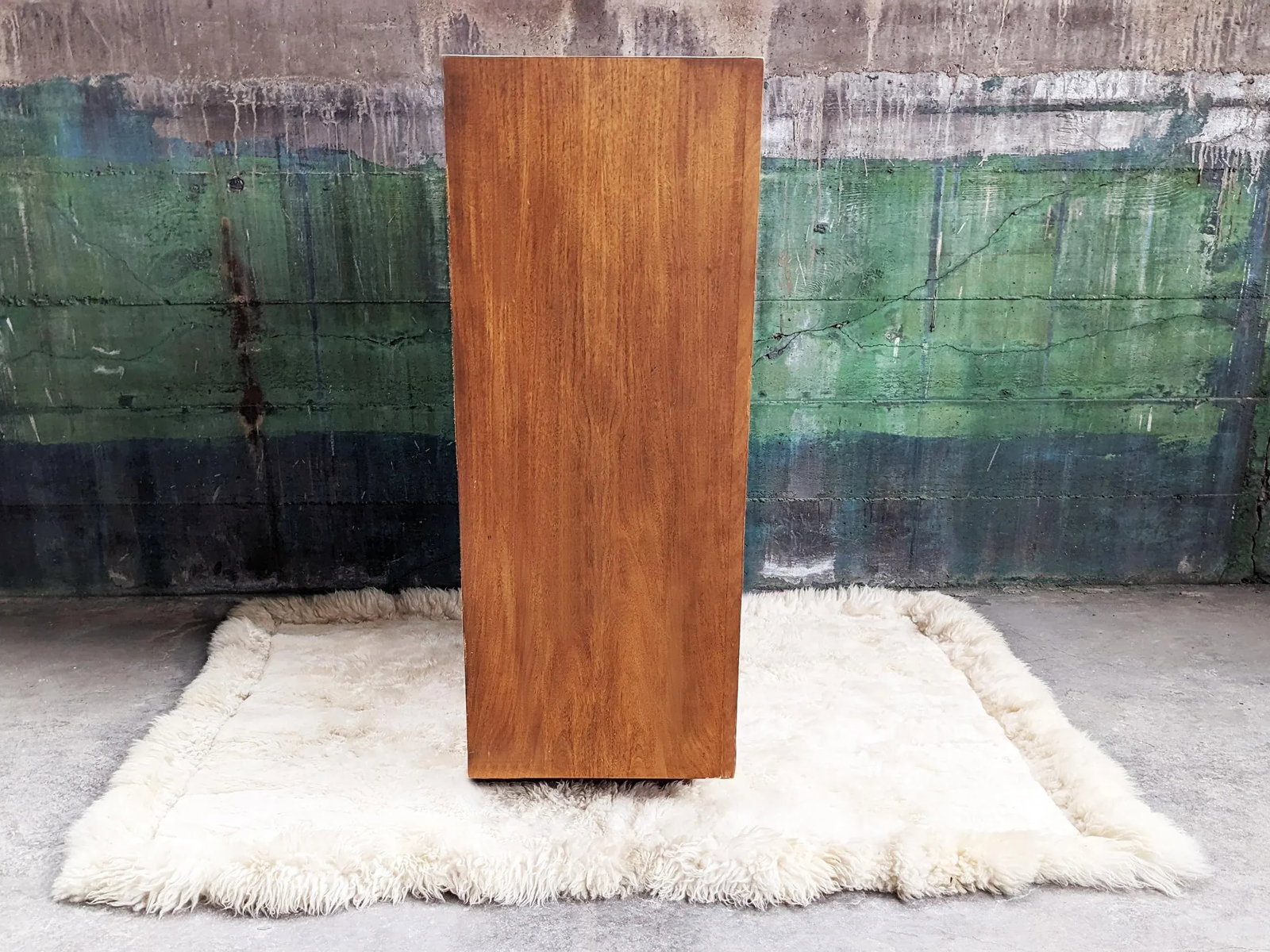 Mid Century Modern Brutalist Lane Furniture 1960s Tallboy Dresser - 6