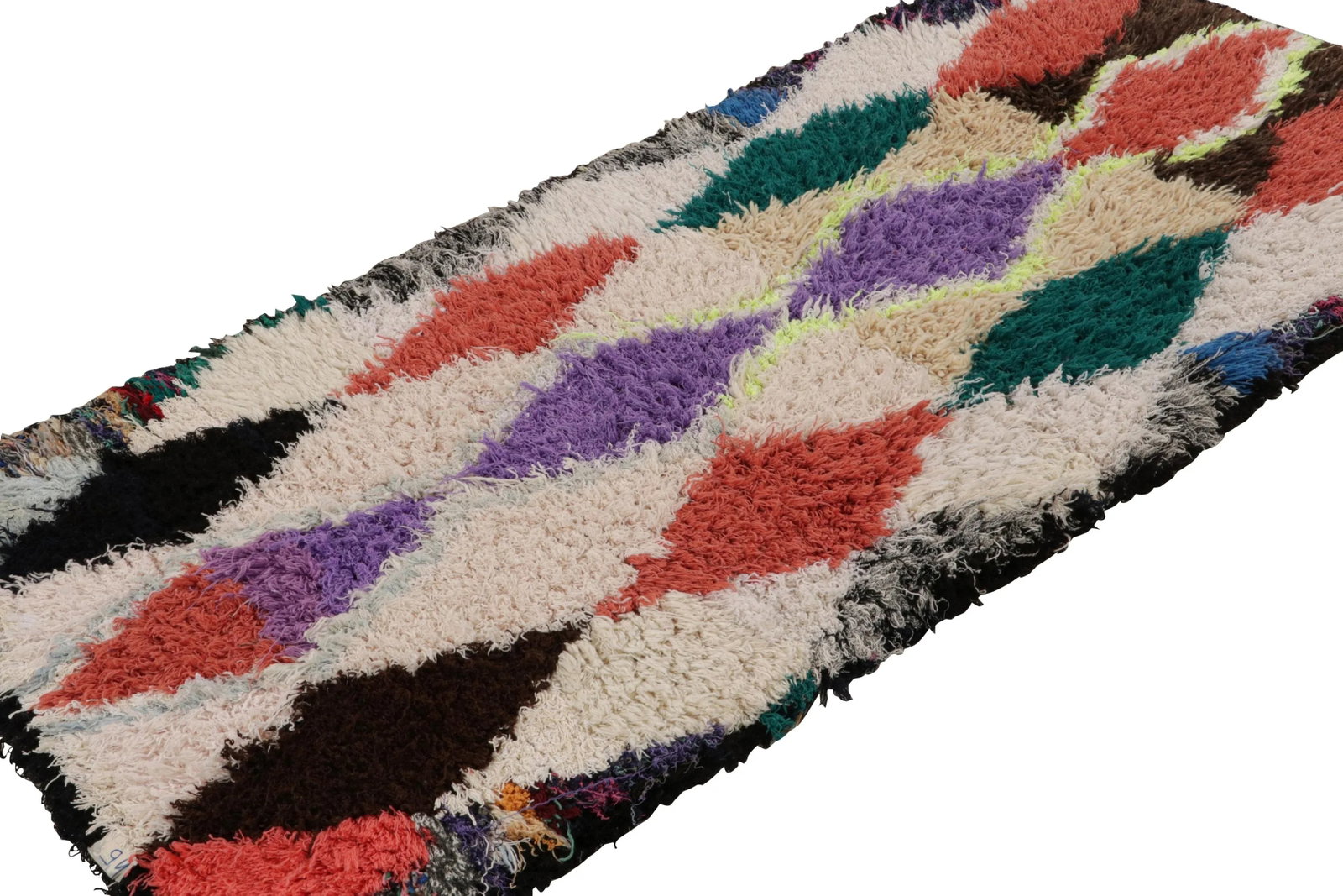 Vintage Azilal Moroccan Style Runner Rug, With Patterns From Rug & Kilim - 2