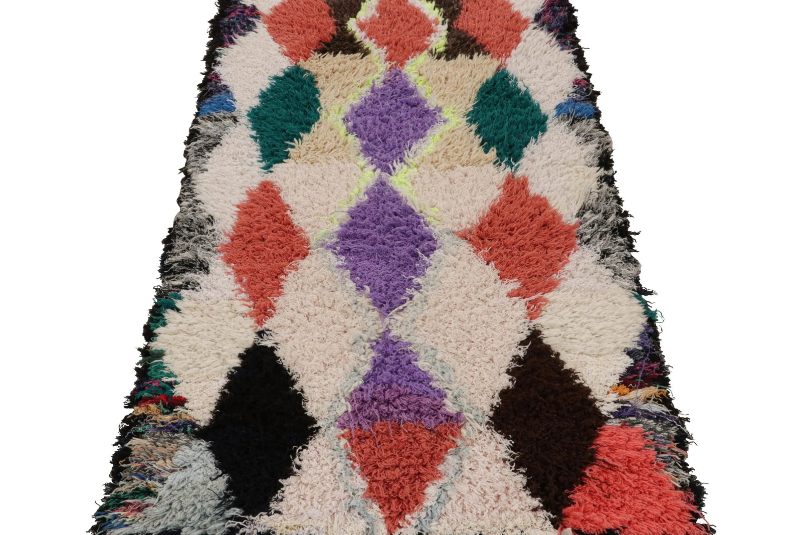 Vintage Azilal Moroccan Style Runner Rug, With Patterns From Rug & Kilim - 3