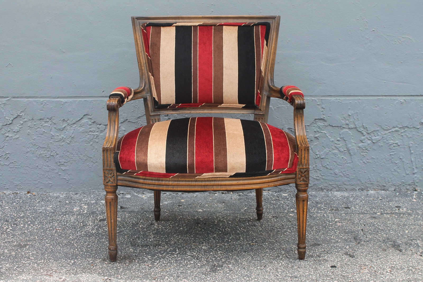 Vintage Modern Upholstered Occasional Armchair - 2