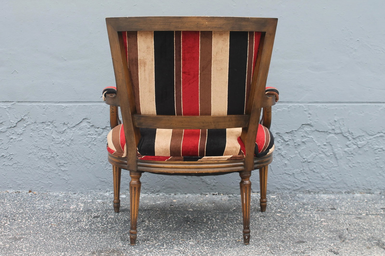 Vintage Modern Upholstered Occasional Armchair - 8