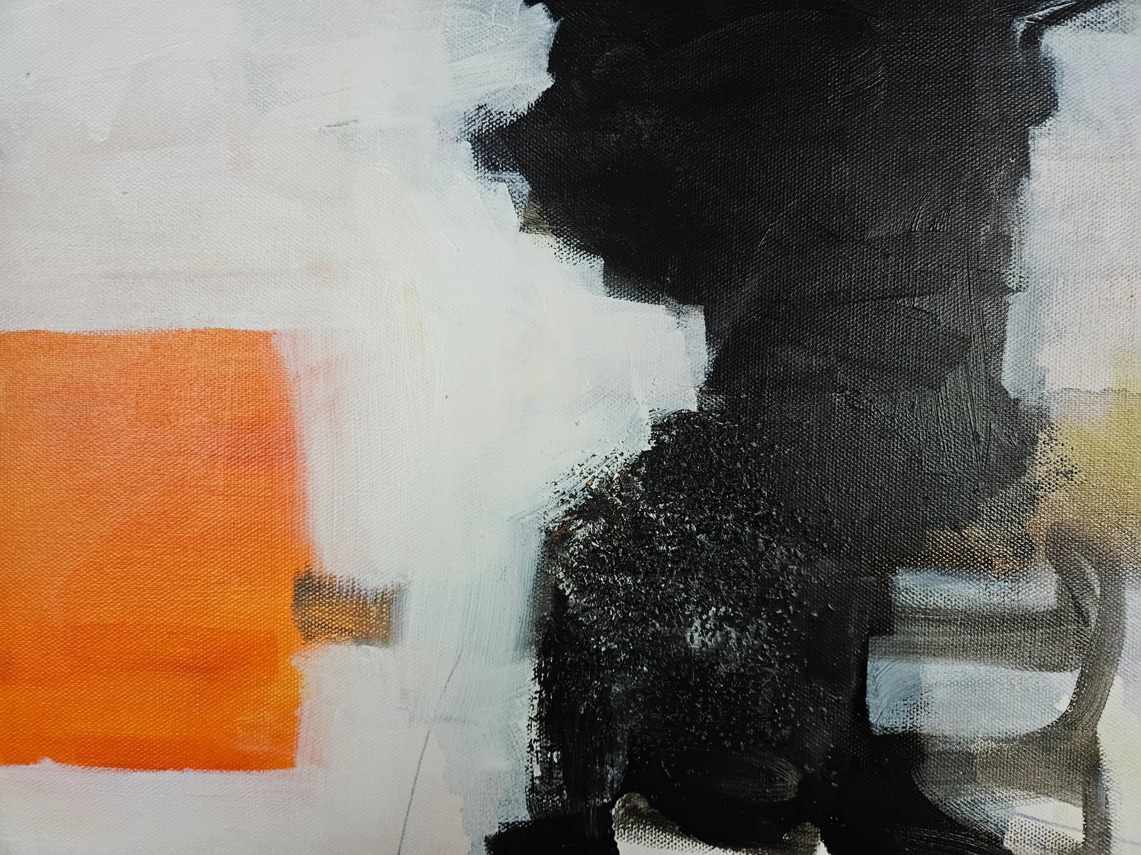 Meta & Meta II Original Mixed Media Painting on Canvas by Milagros Pongo Pair - 10