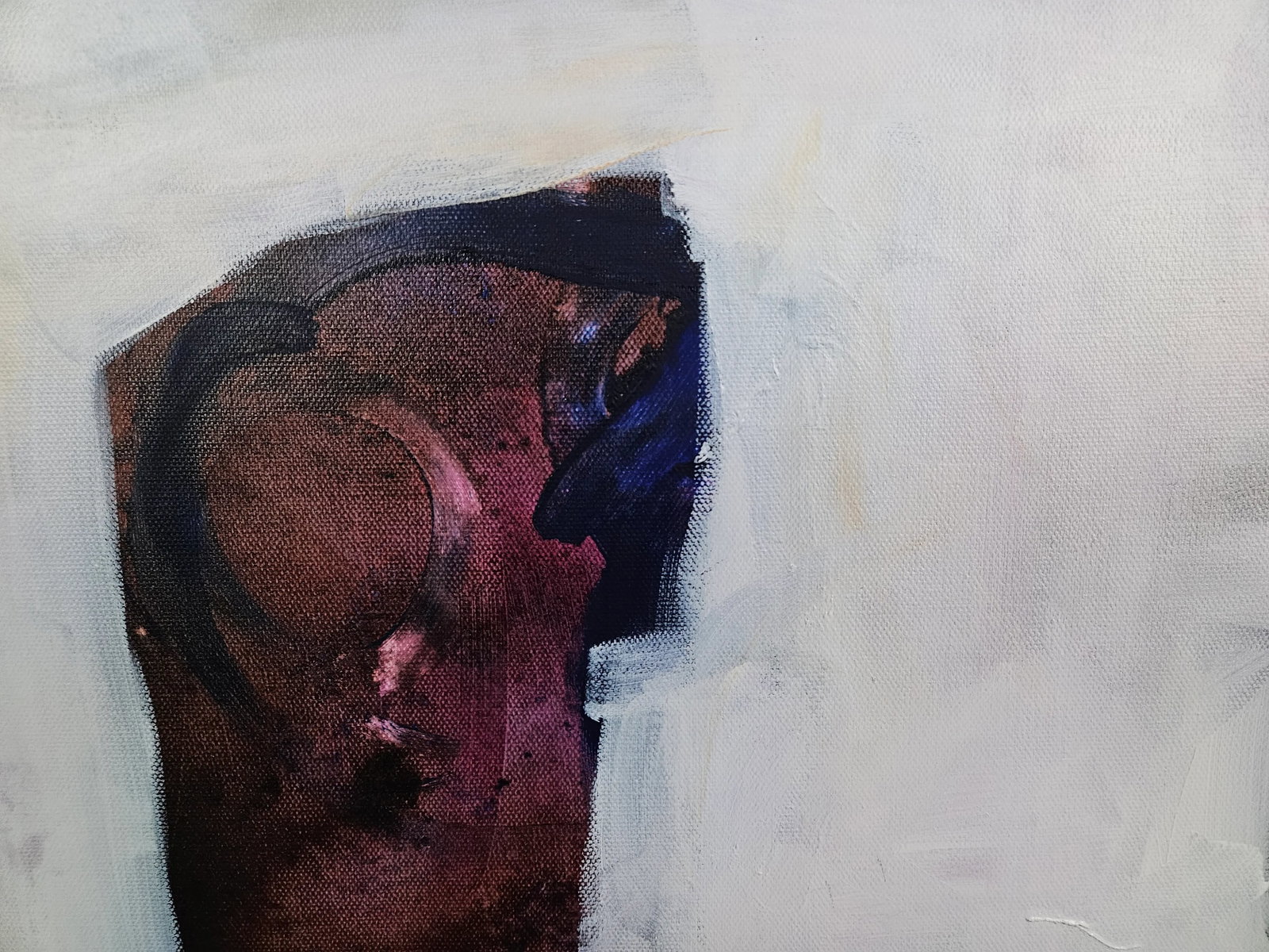 Meta & Meta II Original Mixed Media Painting on Canvas by Milagros Pongo Pair - 6