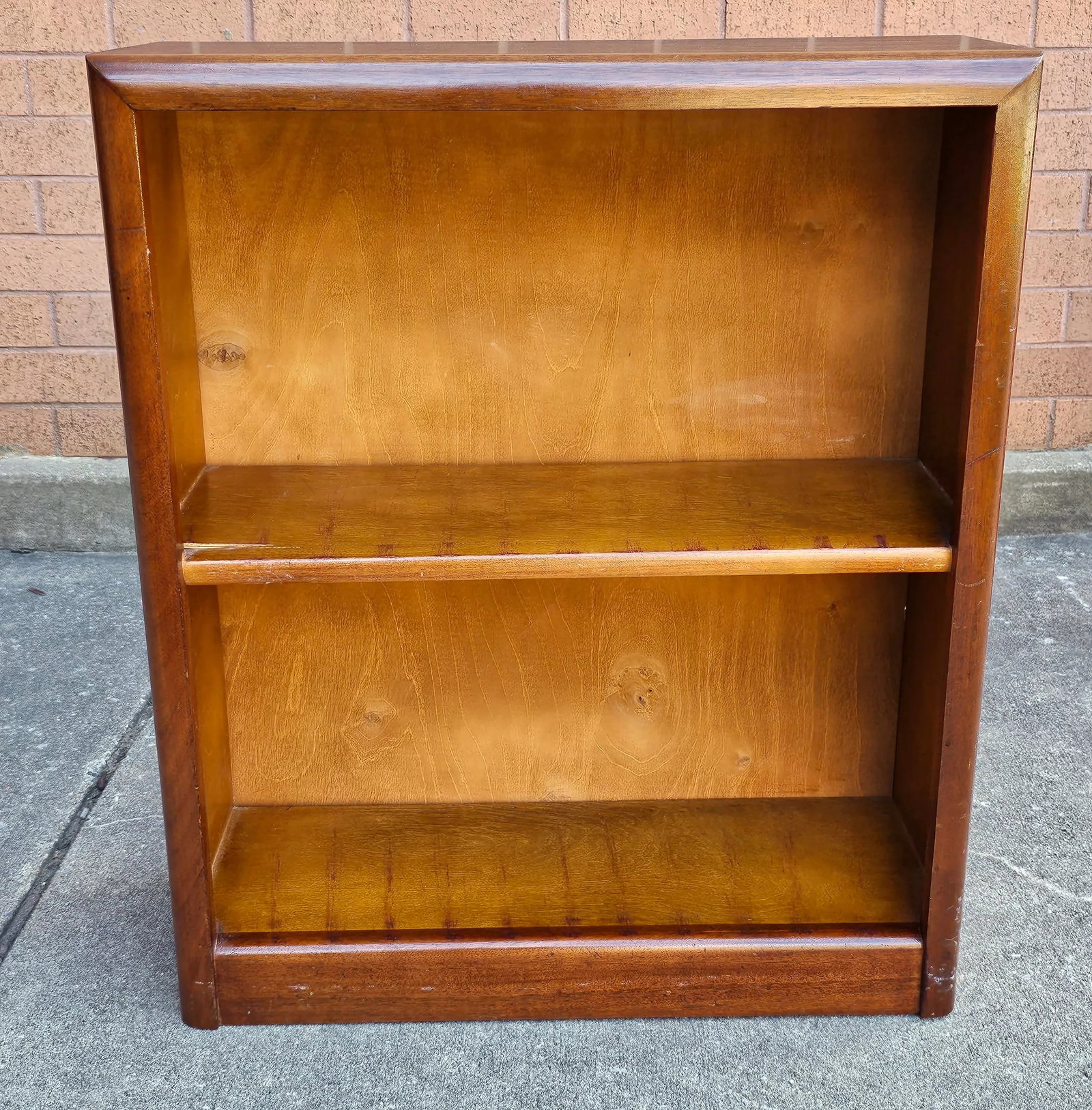 Mid 20th Century Solid Mahogany Encyclopedia Bookcase, Circa 1960s - 2