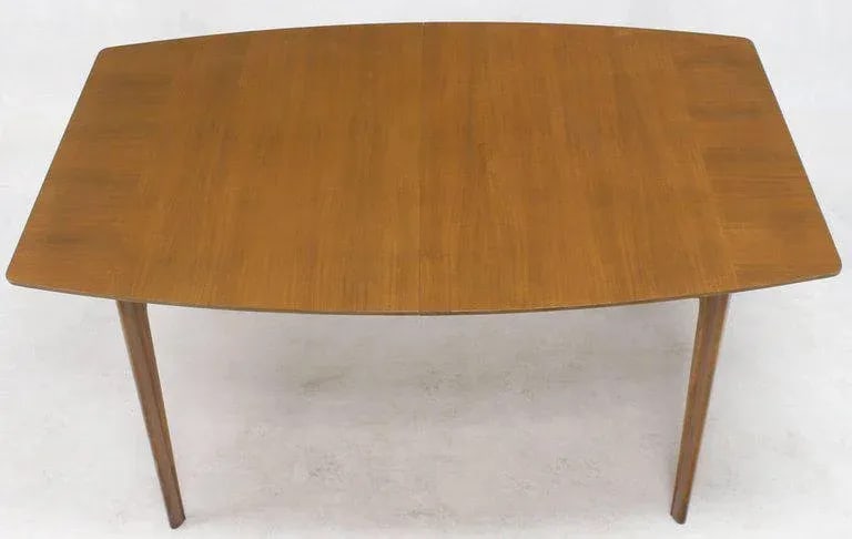 Mid-Century Modern Widdicomb Walnut Dining Table with Two Extension Boards Leaves - 2