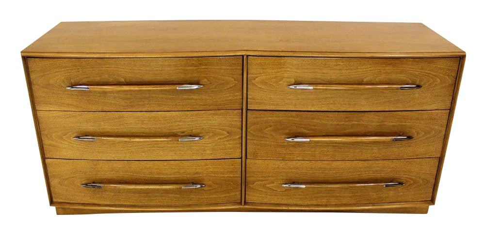 Robsjohn-Gibbings for Widdicomb Mid-Century Modern Dresser Credenza - 10
