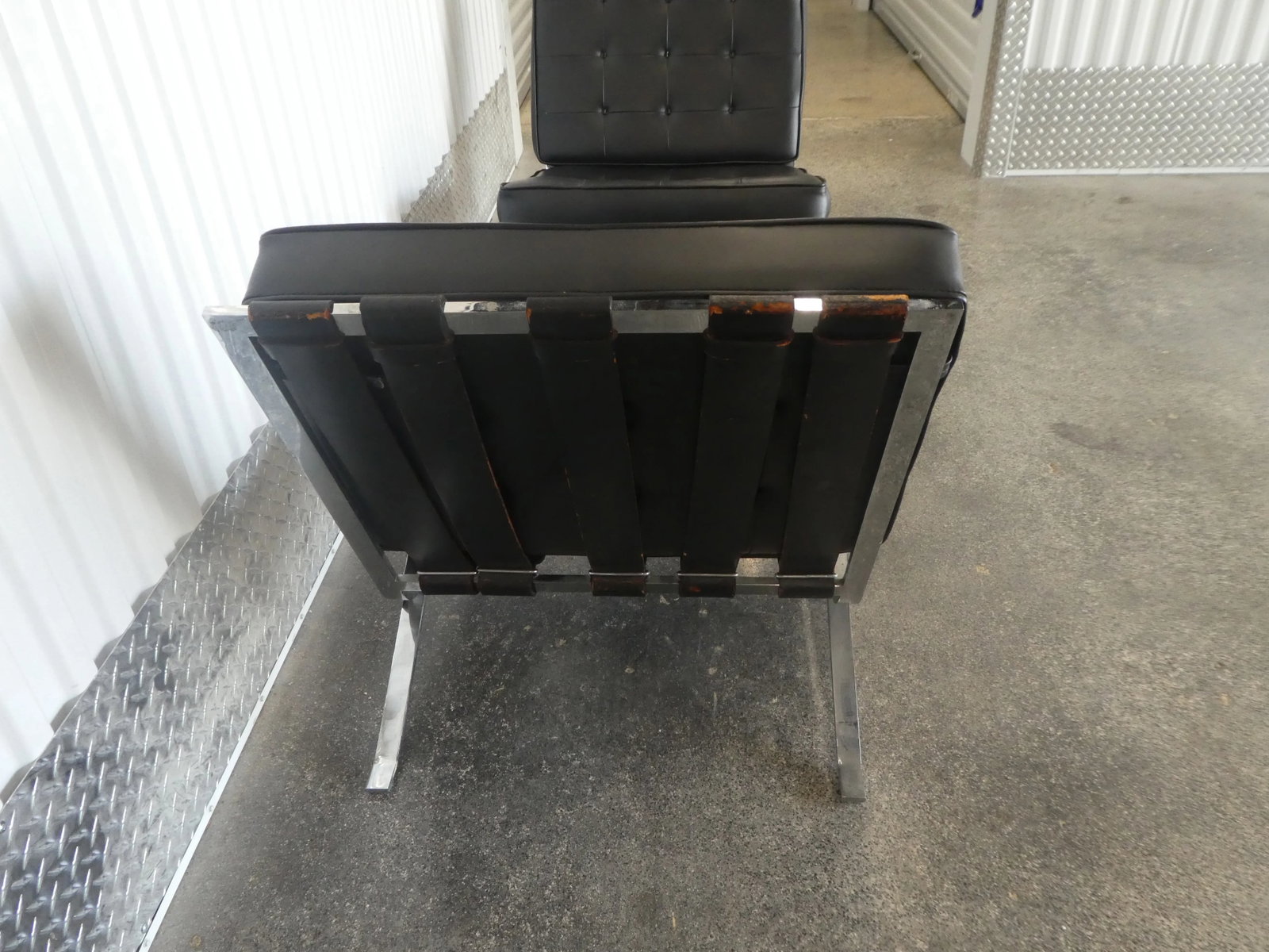 De Sede Robert Haussmann Mid Century Modern Architectural Leather Rh 301 Lounge Chairs - a Pair - 7