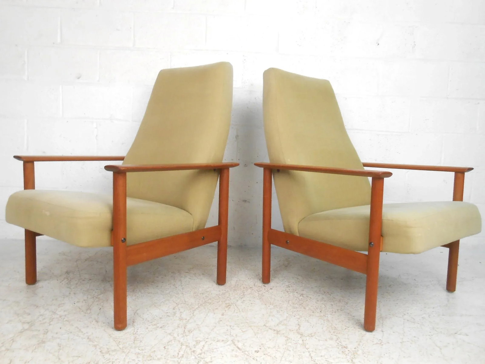 Vintage Modern Folke Ohlsson Style Lounge Chairs - a Pair - 2