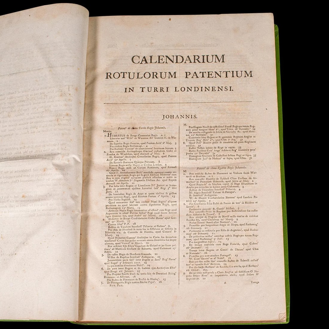1802's Large Antique Reference Book - 5