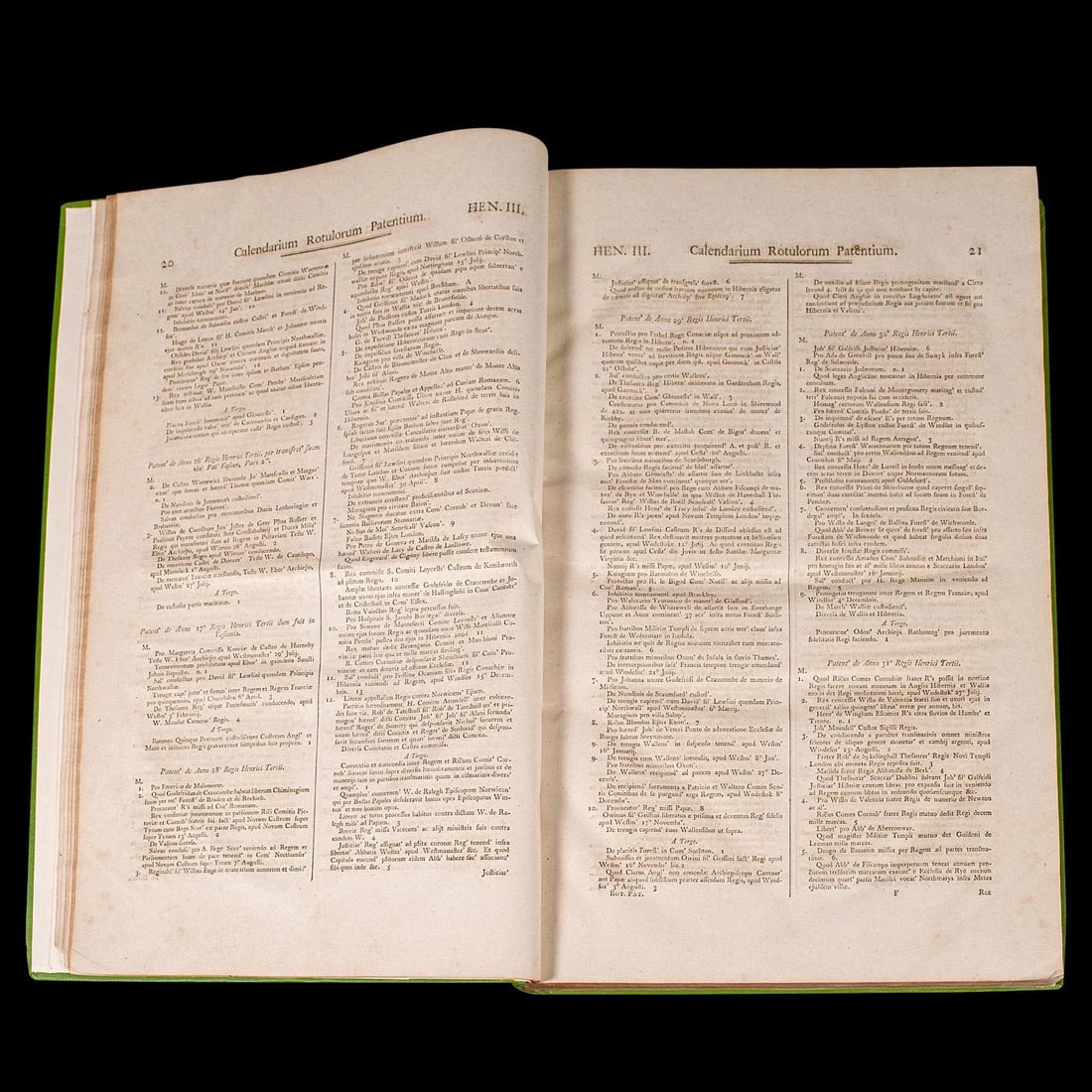 1802's Large Antique Reference Book - 6