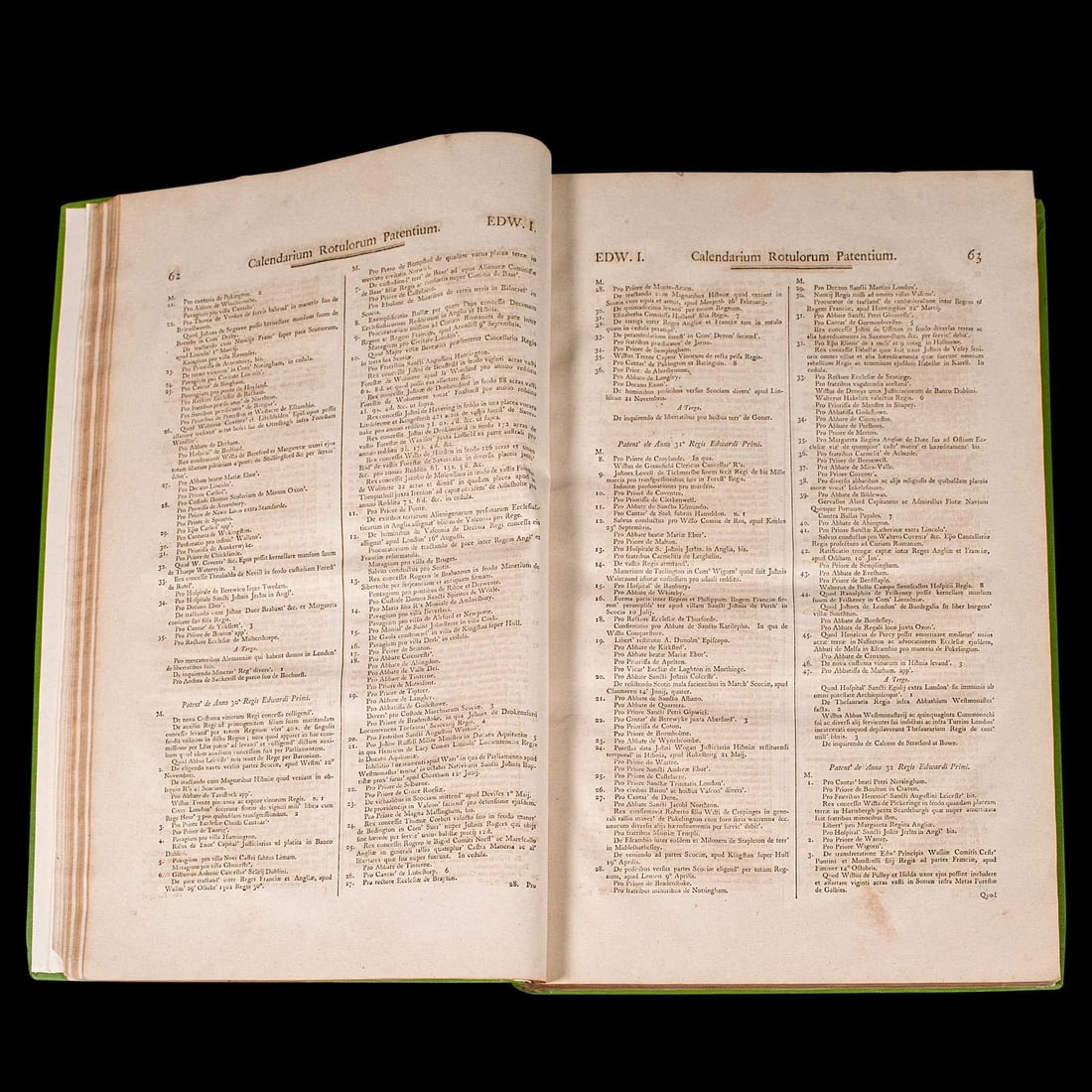1802's Large Antique Reference Book - 7