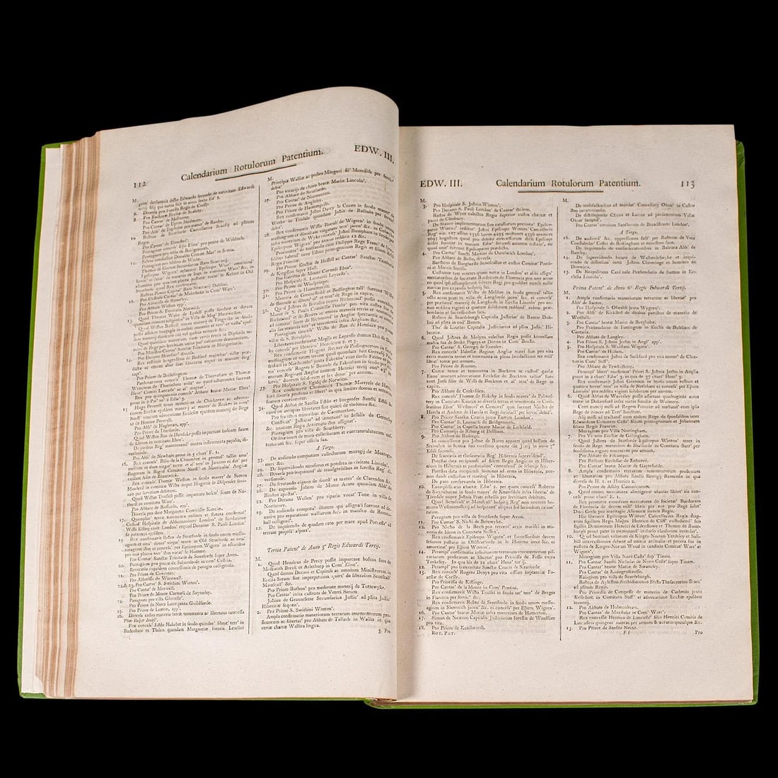 1802's Large Antique Reference Book - 8