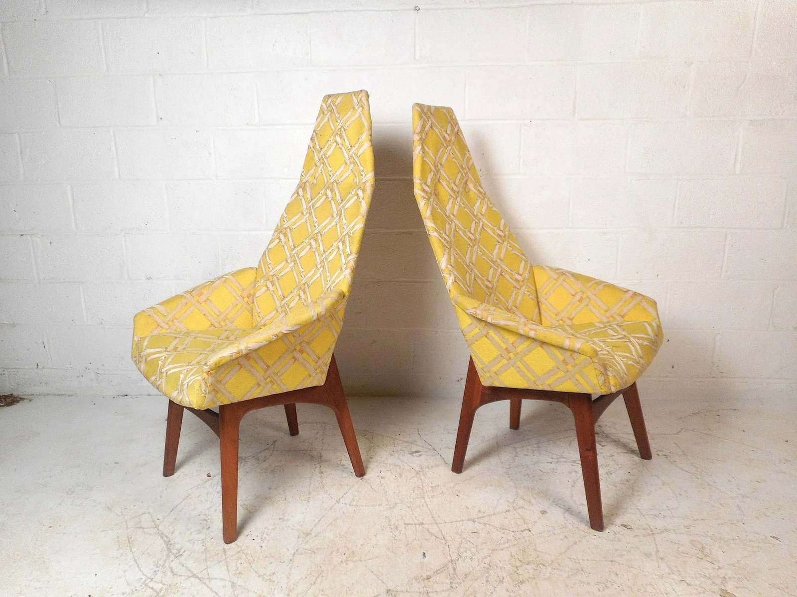 Mid-Century Adrian Pearsall Style Lounge Chairs - a Pair - 3