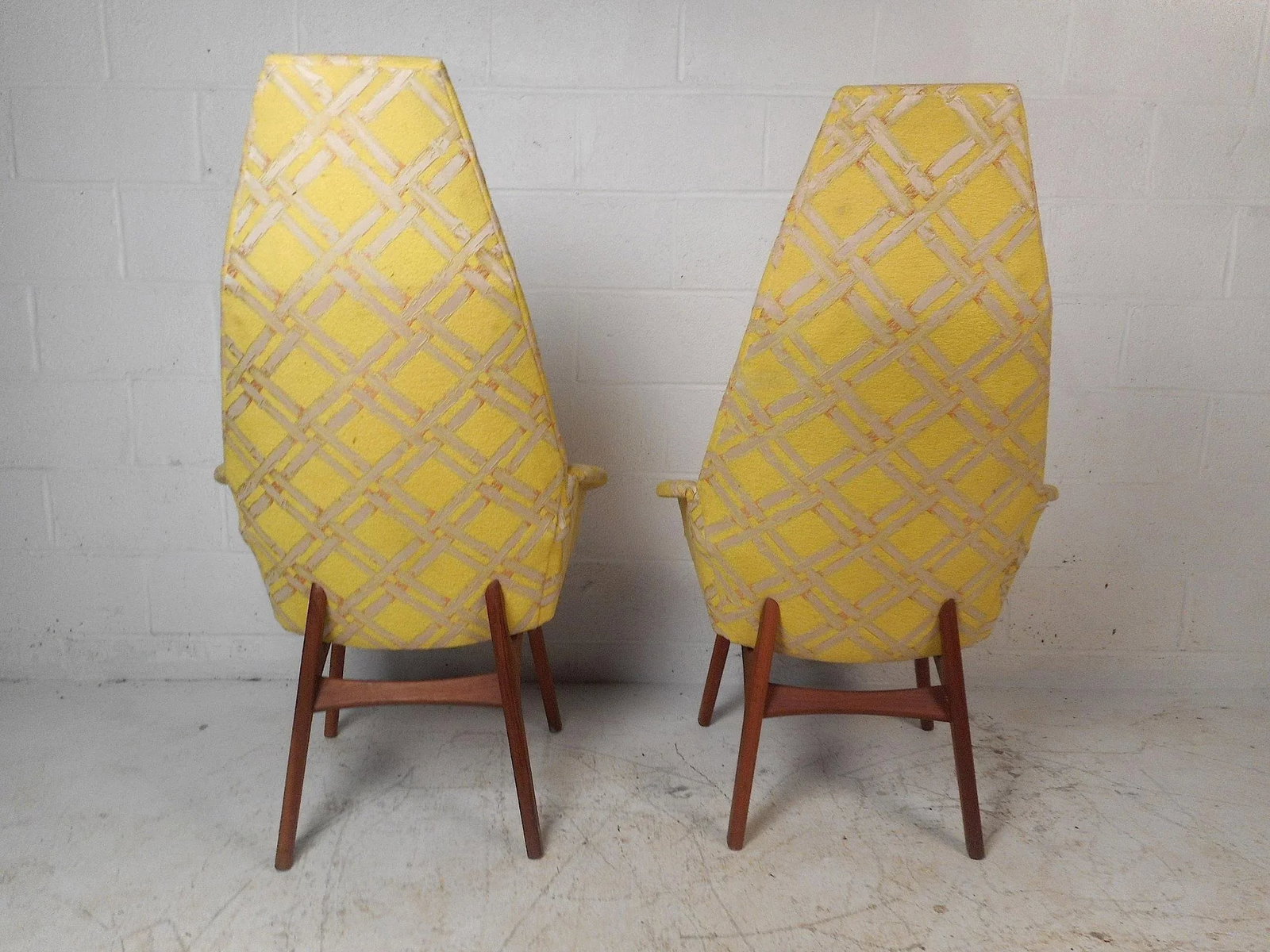 Mid-Century Adrian Pearsall Style Lounge Chairs - a Pair - 5