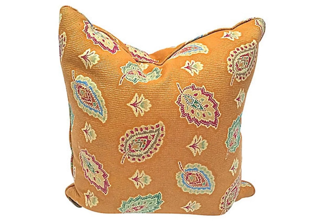 Late 20th Century Paisley Pillows - a Pair - 3