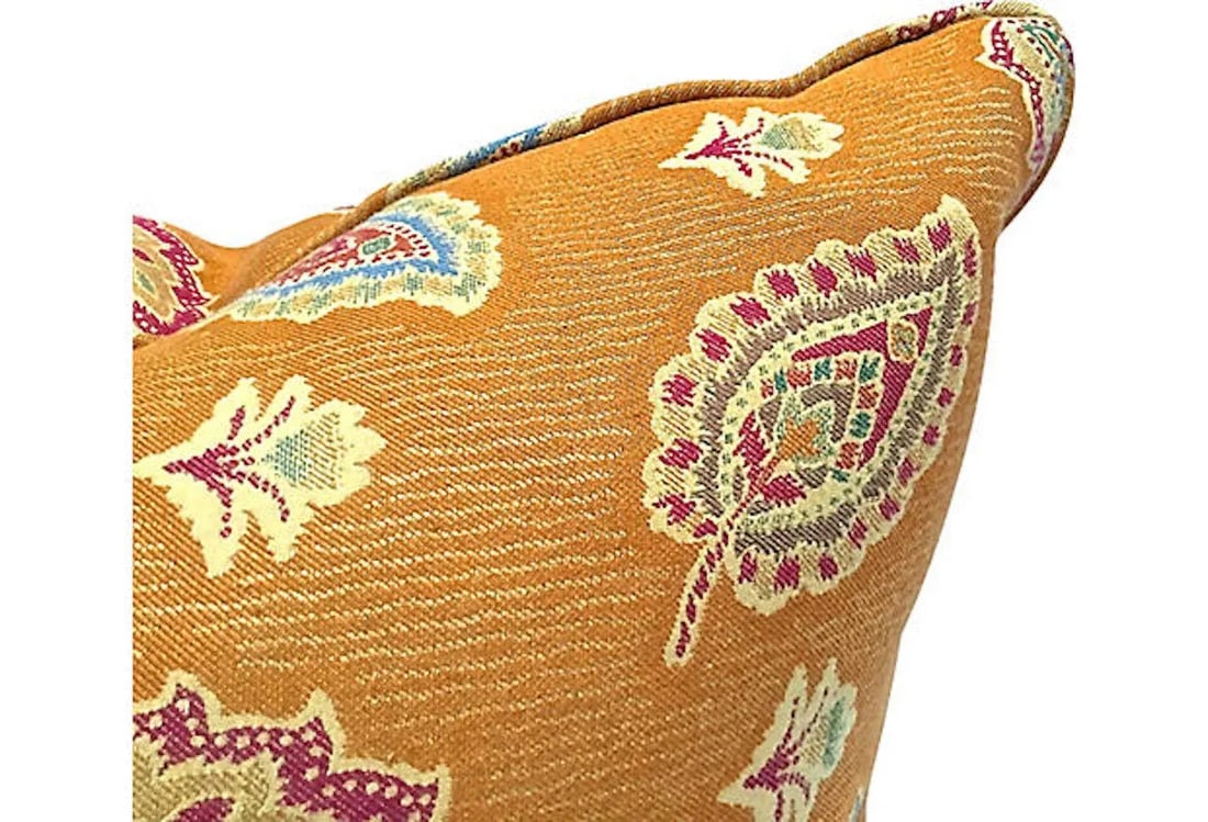 Late 20th Century Paisley Pillows - a Pair - 4