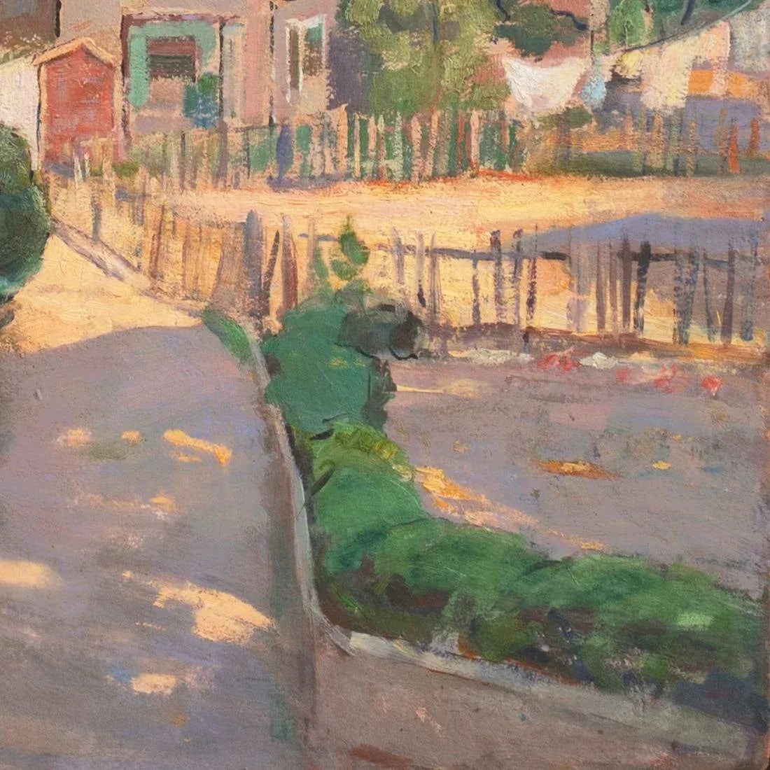 Sunny Afternoon' by Pauline Palmer, Chicago Impressionist, Paris, Grande ChaumiÃ©re, Woman - 6